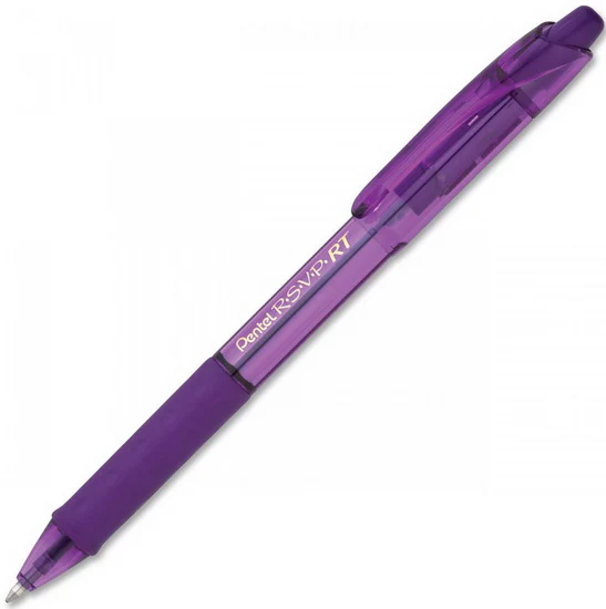 Stylo à bille retractable R.S.V.P Mauve
