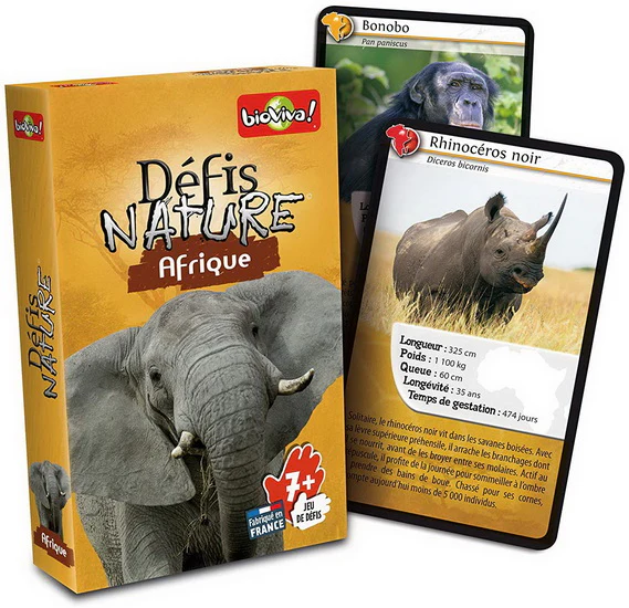 Cartes Défis Nature Afrique