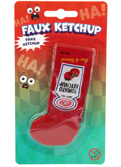 Enveloppe de ketchup