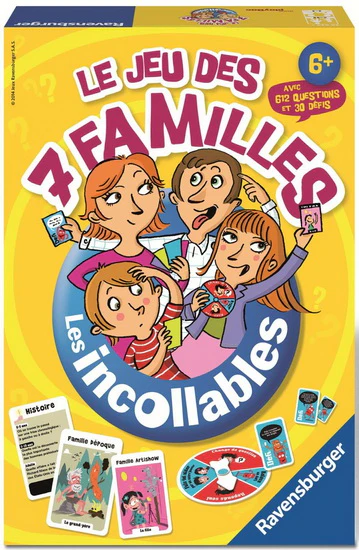 Jeu des 7 famille Incollables