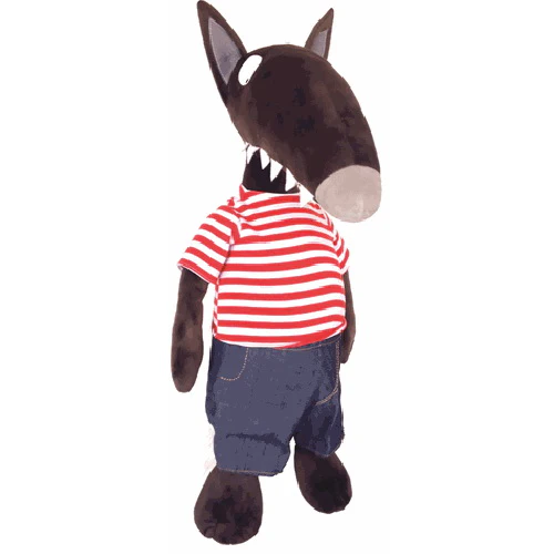 Peluche du Loup moyenne
