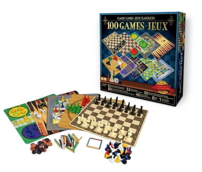 Ensemble de 100 jeux classiques