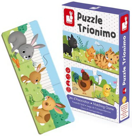 Jeu d'association Puzzle Trionimo