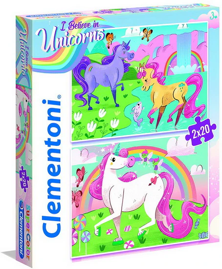Licornes scintillantes 2X20 mcx