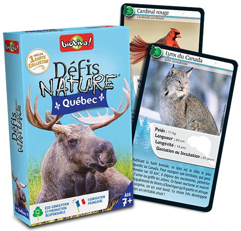 Cartes Défis Nature Québec