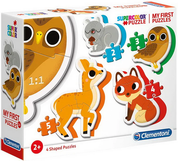Mon premier puzzle 2 à 5 mcx Animaux de la forêt