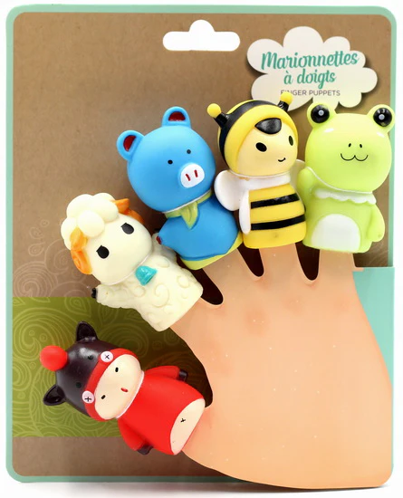 Marionnettes à doigts Animaux