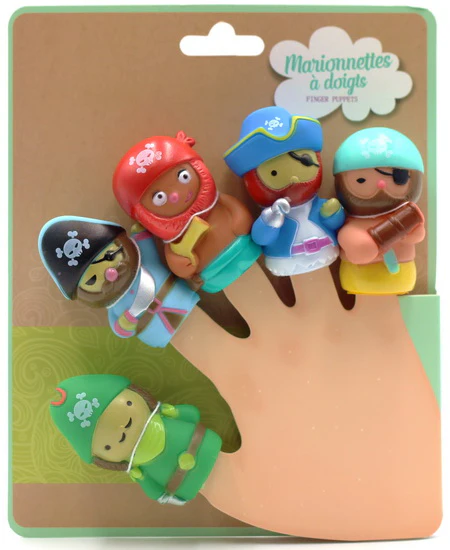 Marionnettes à doigts Pirates