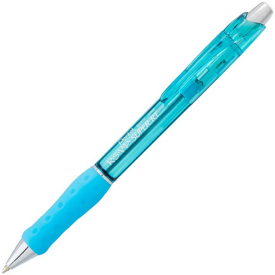 Stylo à bille rétractable Feel-it bleu ciel 0.7mm