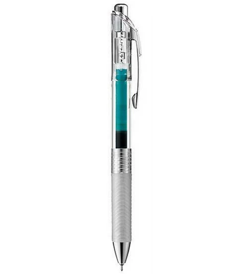 Stylo gel rétractable Energel Infree turquoise 0.5mm
