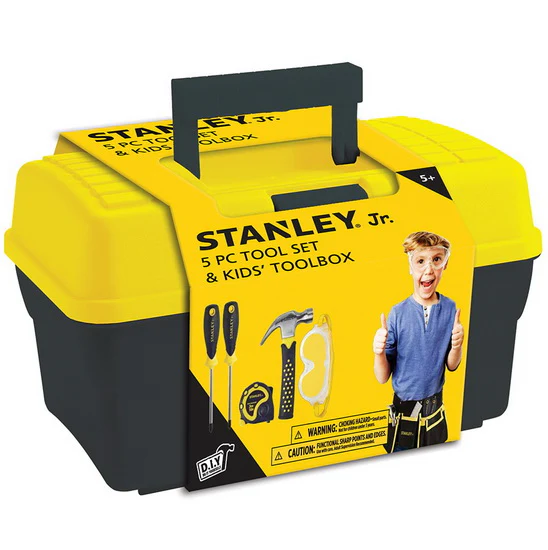 Stanley Jr. Ensemble Coffre et 5 outils