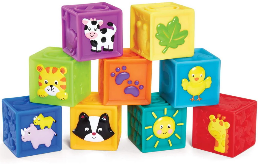 Blocs souples pour bébé