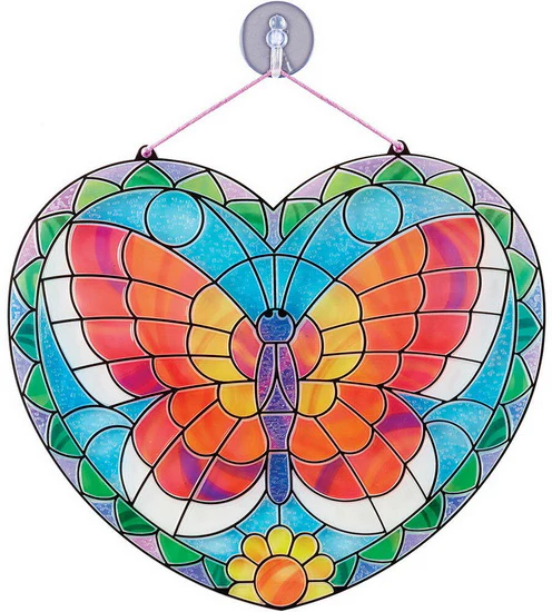 Vitrail papillon