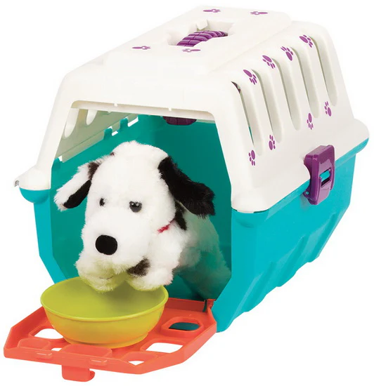 Cage de vétérinaire et dalmatien