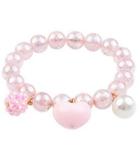 Bracelet Cœur Rose Bobble