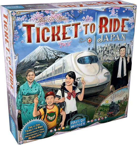 Les aventuriers du rail, Japon et Italie