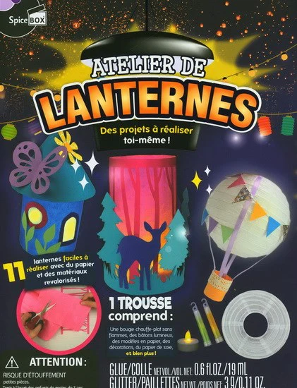Atelier de lanternes : des projets à réaliser toi-même!