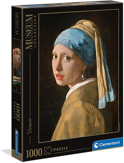 Museum : La jeune fille à la perle de Vermeer 1000 mcx