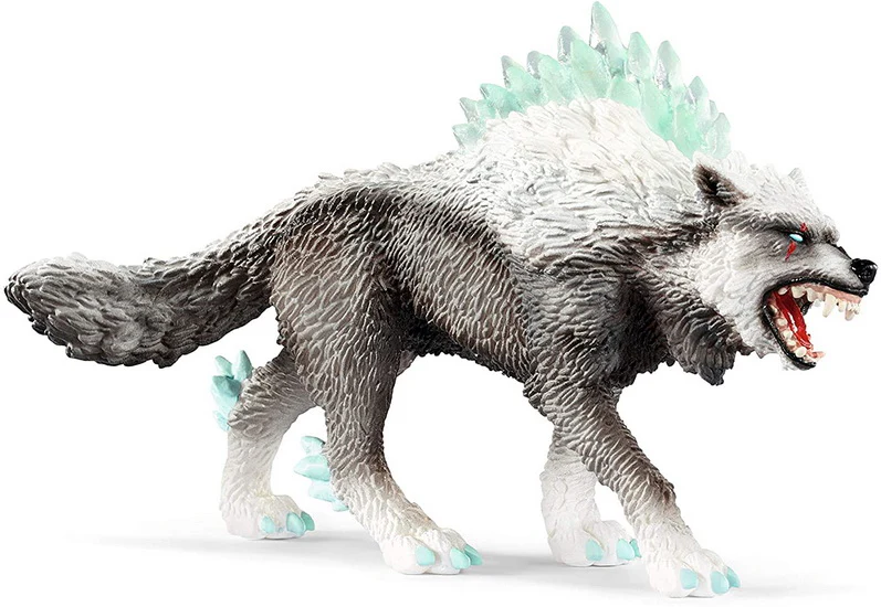 Figurine loup des neiges