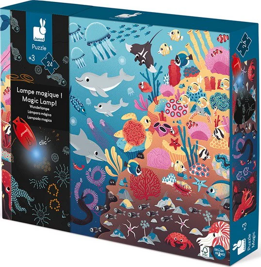 Casse-tête magique l'océan + mini lampe