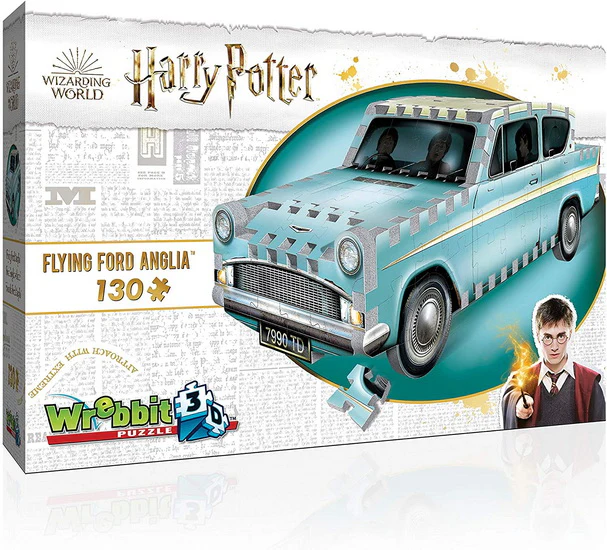 Ford Anglia volante 3D 130 mcx