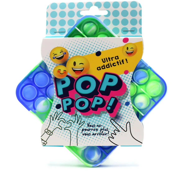 Pop Pop! Push'n Pop carré tye dye VF