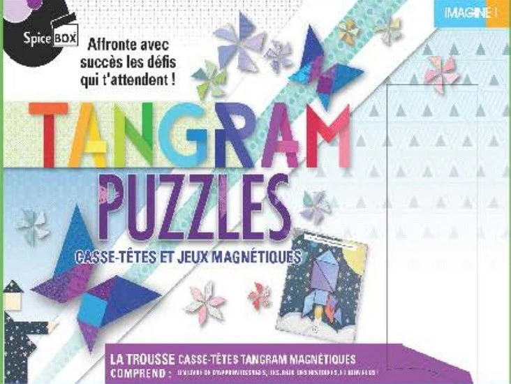 Tangram : Casse-têtes et jeux magnétiques