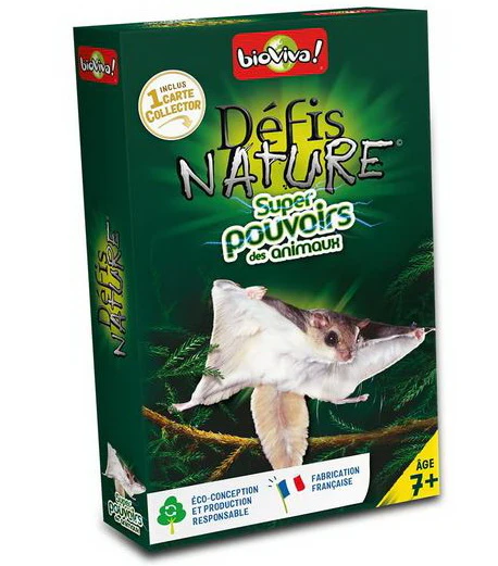 Cartes Défis Nature Super pouvoirs des animaux
