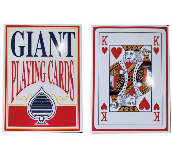 Jeu de cartes géantes