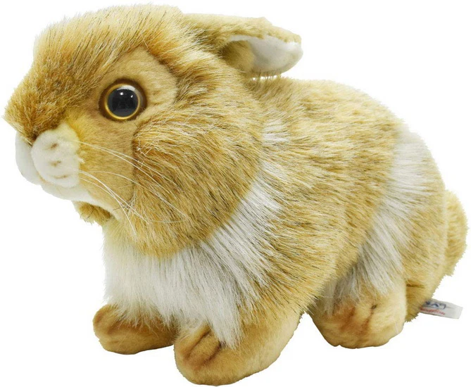 Peluche Lapin brun 30cm