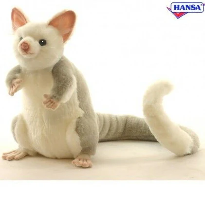 Peluche Opossum à queu en anneau 25cm