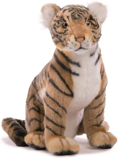 Peluche Tigre assis 30cm
