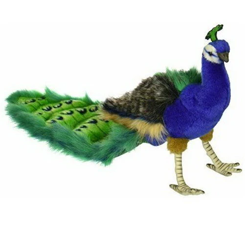 Peluche Paon 25cm