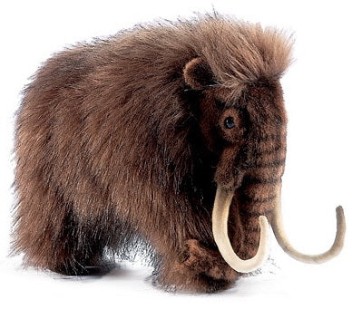 Peluche bébé mammouth 27cm