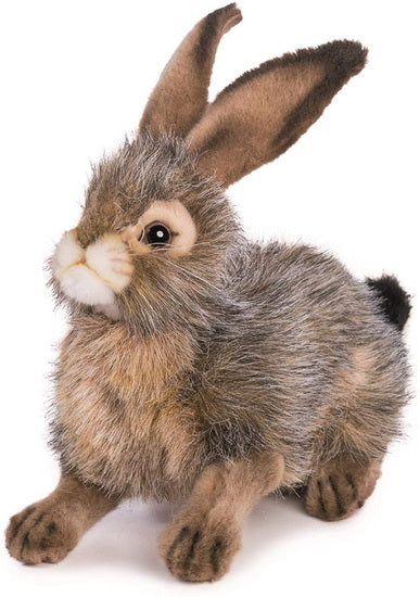 Peluche Lièvre couché 25cm