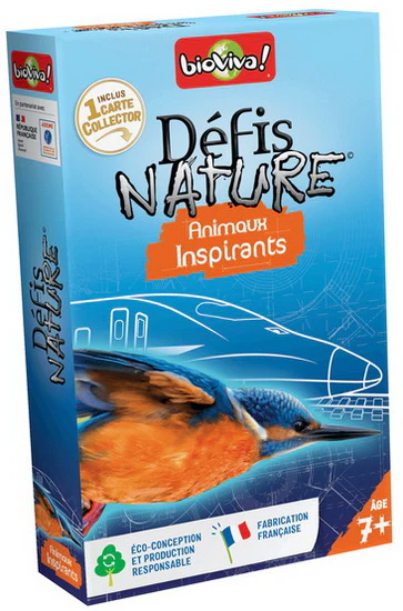 Cartes Défis Nature Animaux Inspirants
