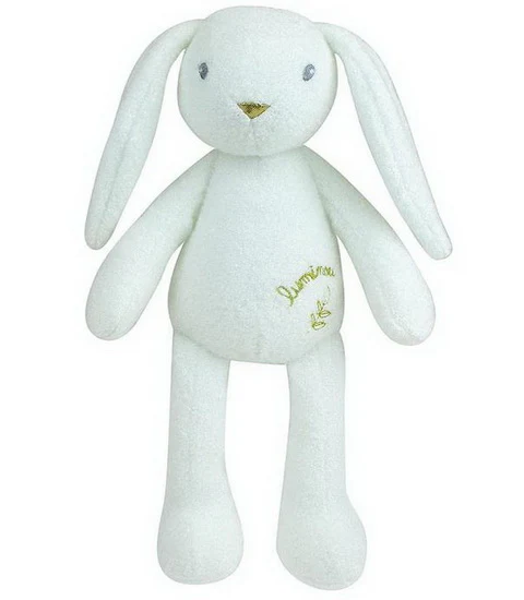 Luminou lapin peluche