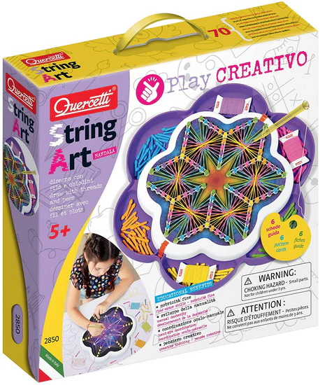 Ensemble string art mandala