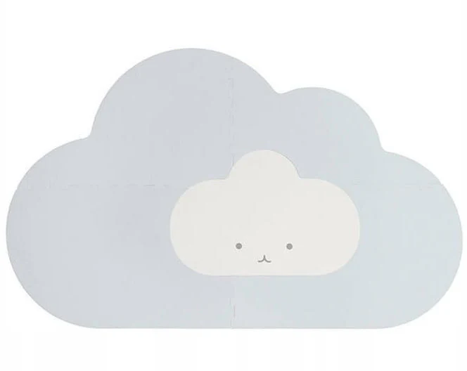 Tapis d'activité petit gris perle