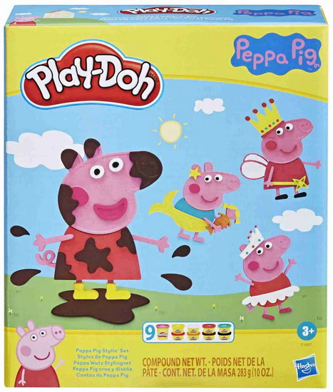 Ensemble pâte à modeler Styles de Peppa