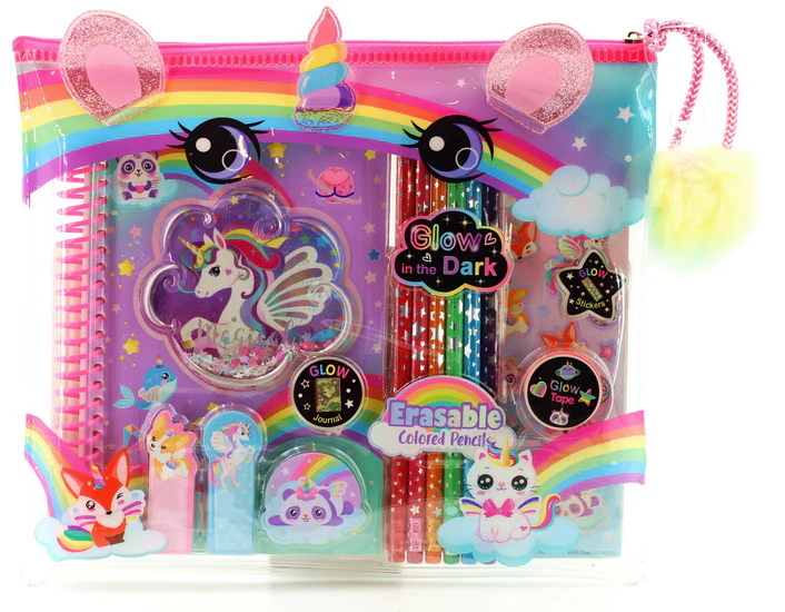 Ensemble de dessin Chat licorne