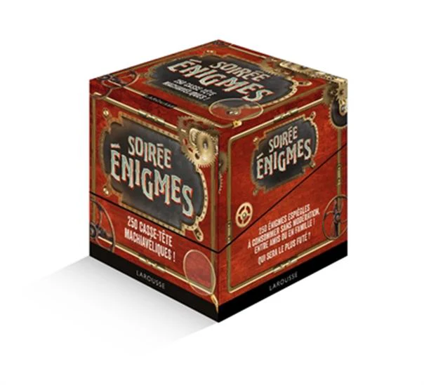 Soirée énigmes : 250 casse-tête machiavéliques ! Cof. N. éd.