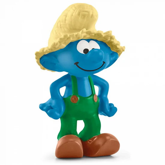 Figurine Schtroumpf fermier