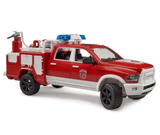 RAM 2500 Pompier sons et lumières avec figurine