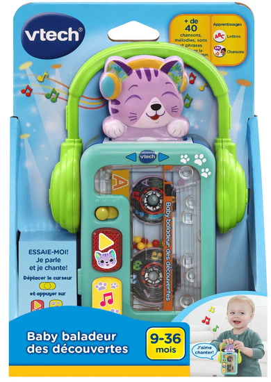 Baby baladeur des découvertes