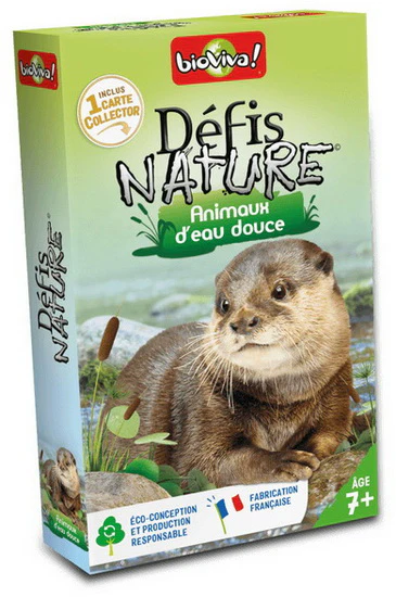 Cartes Défis nature Animaux d'eau douce