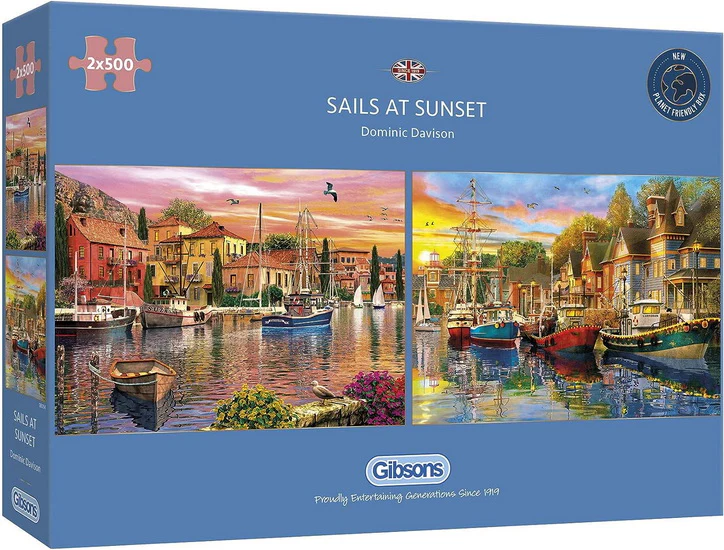 Davison : Voiles au coucher du soleil 2x500 mcx