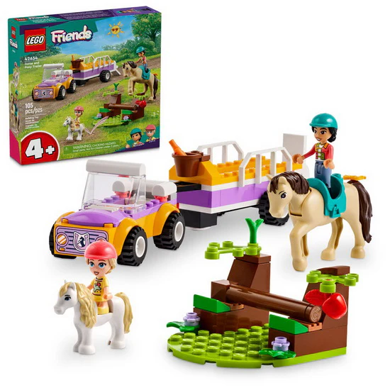 La remorque du cheval et du poney