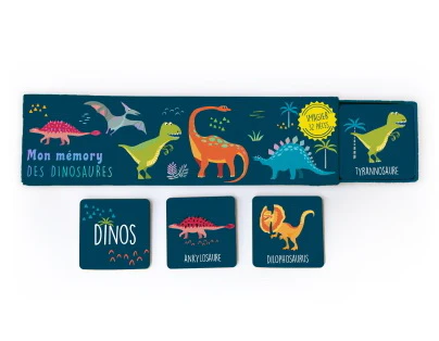 Mon mémory des dinosaures