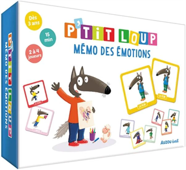 P'tit Loup : mon mémo des émotions Cof.